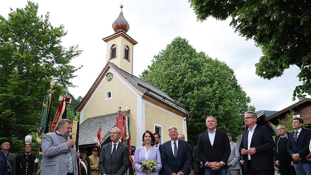 Landeshauptleutetreffen in Leogang: Ankunft