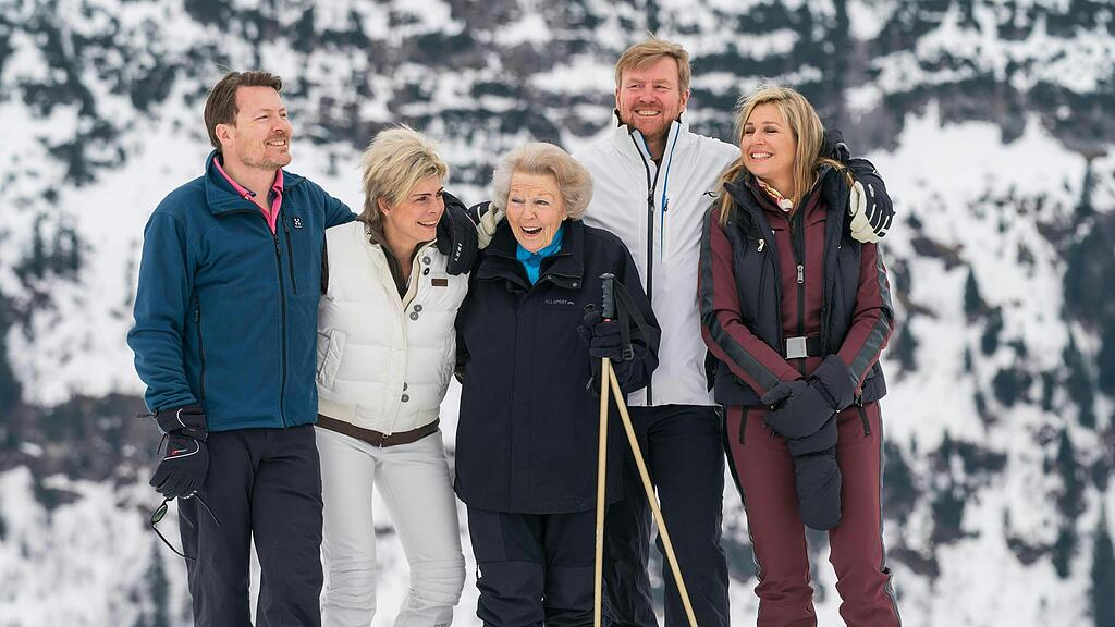 Niederländische Royals am Arlberg