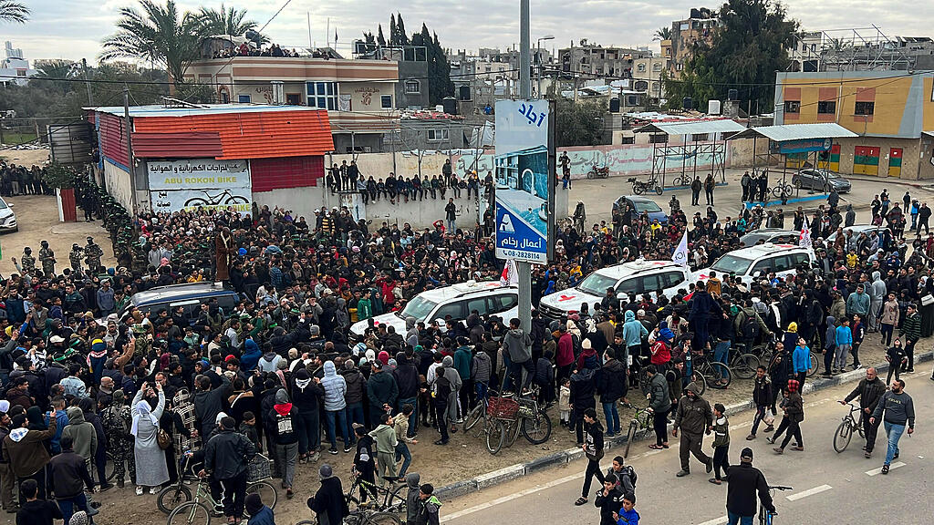 Geiselübergabe in Gaza