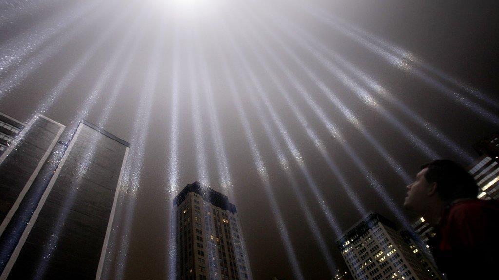 Spektakuläre Lichtinstallation in NYC