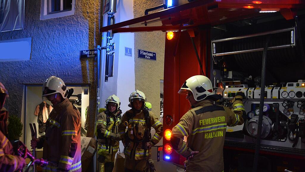 Mistkübel-Brand in Hallein