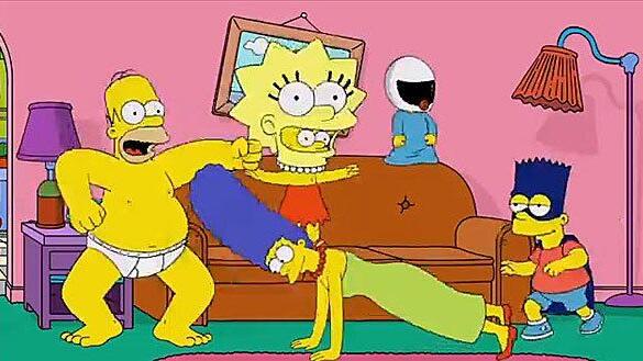 Der "Harlem-Shake" in der leicht veränderten Version der Simpsons.