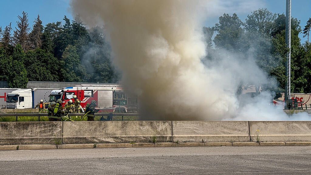 Fahrzeugbrand Walserberg