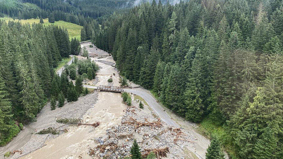Überschwemmung_Rauriser Tal