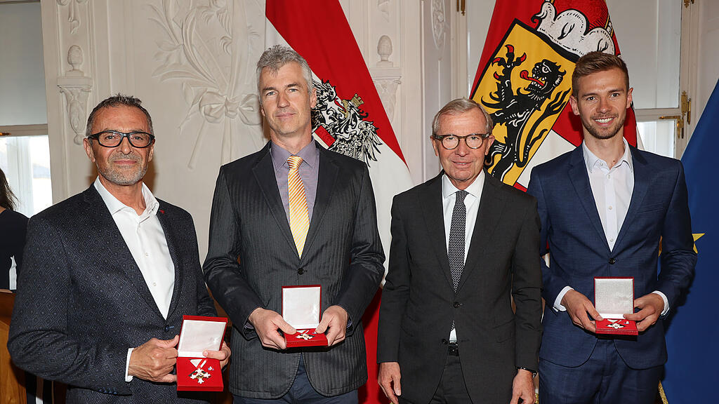 Ehrungen vom Land Salzburg