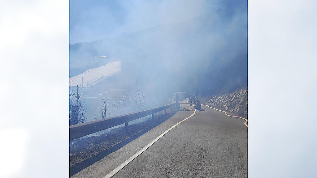 Flurbrand in Bad Hofgastein