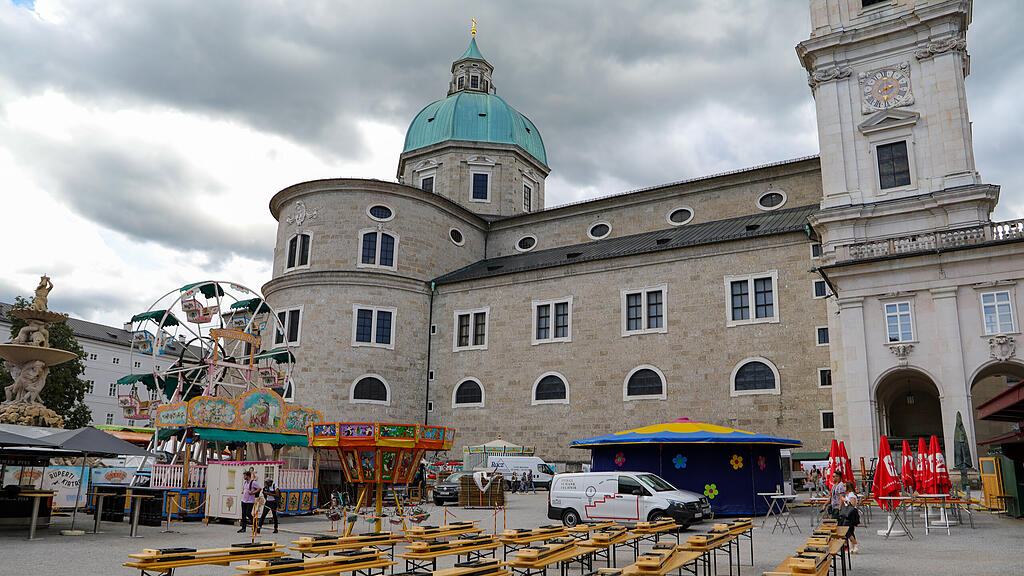 Aufbau Rupertikirtag 2023