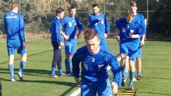 Grödig auf Trainingslager