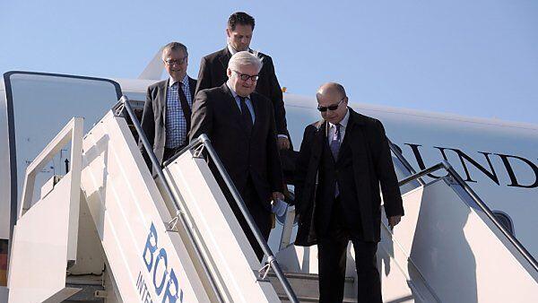 Deutschlands Außenminister Steinmeier in Kiew