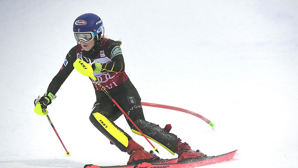 Mikaela Shiffrin profitierte von Vlhovas Ausfall