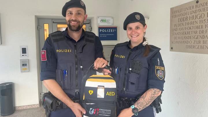 Polizei-Lebensrettung in Zell am See