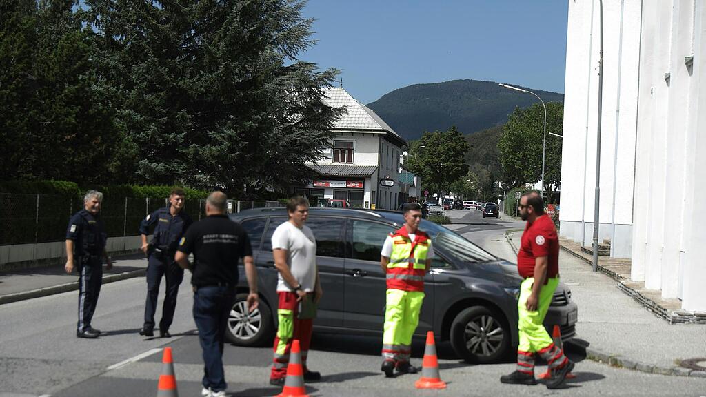Großeinsatz in Ternitz