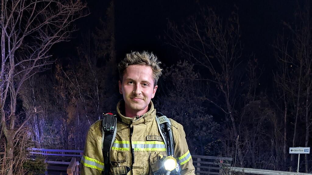 Geräteschuppen in Pfarrwerfen in Brand