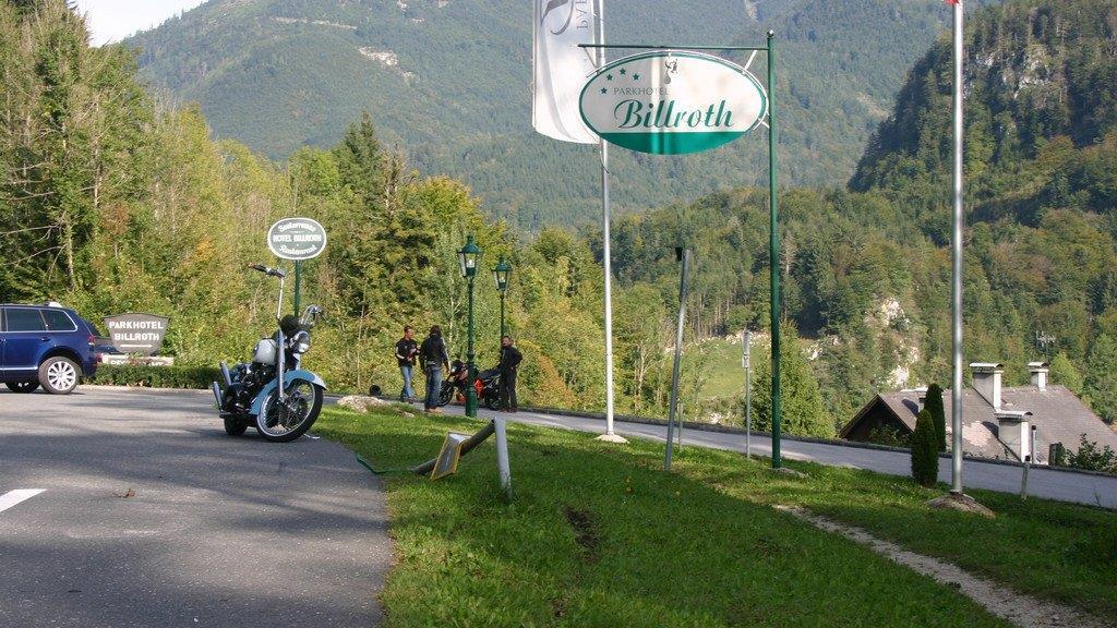 Motorradunfall auf B154