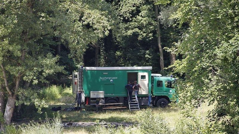 Spurensuche der Polizei
