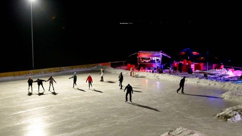 Größter Eislaufplatz in Seekirchen