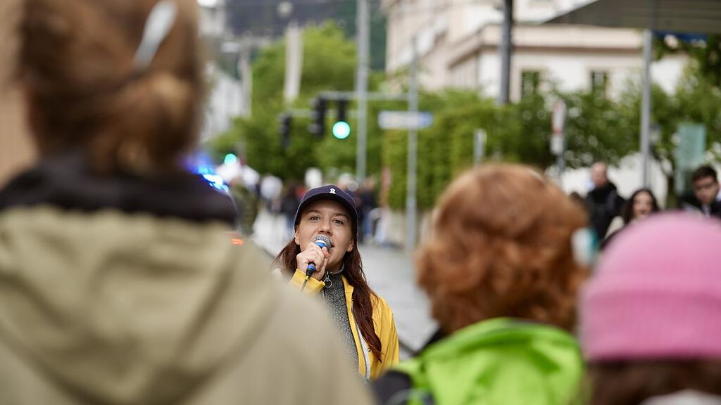 FFF-Demo, Klimastreik in Salzburg