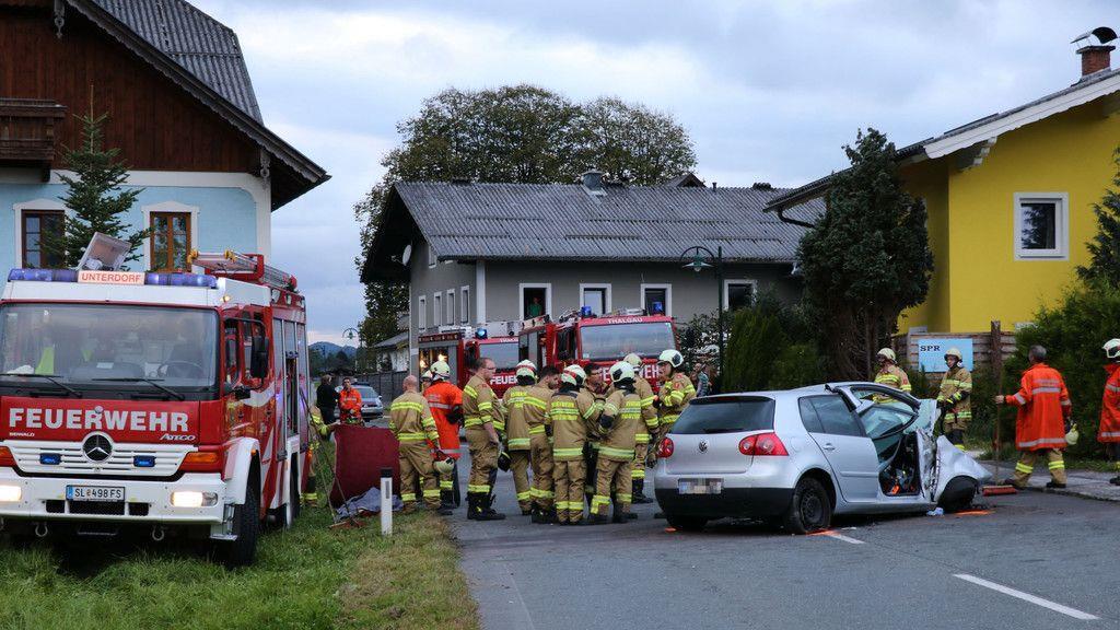 Frontalcrash auf L103 in Thalgau