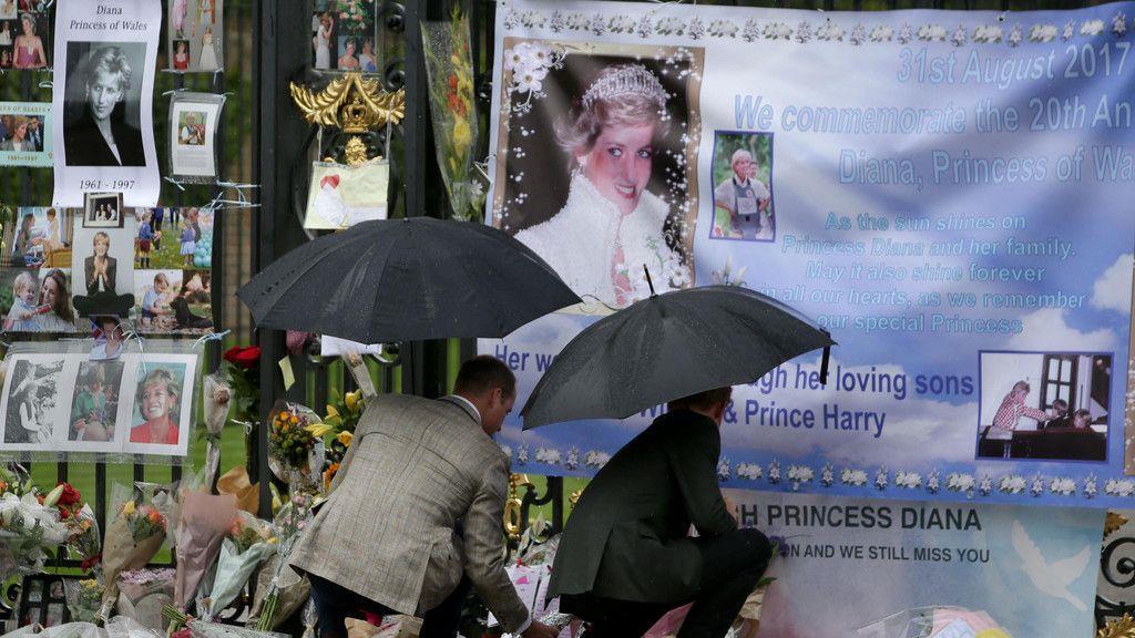 Gedenken zum Todestag von Lady Diana
