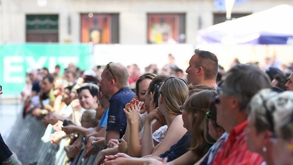 Xavier Naidoo live auf dem Residenzplatz