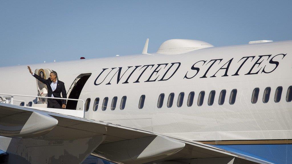 Die Air Force One in Aktion