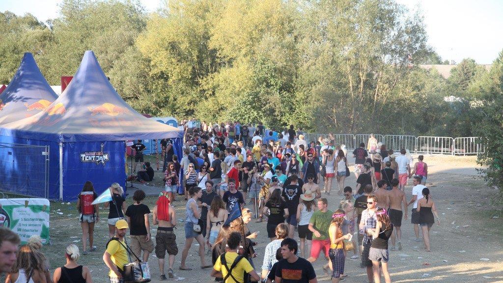 Stimmung am 4. Tag Frequency Festival