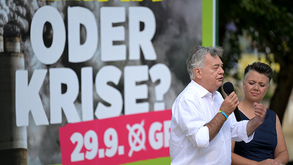Plakat-Vorstellung der Grünen