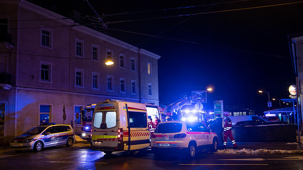 Keller-Brand in der Elisabethstraße