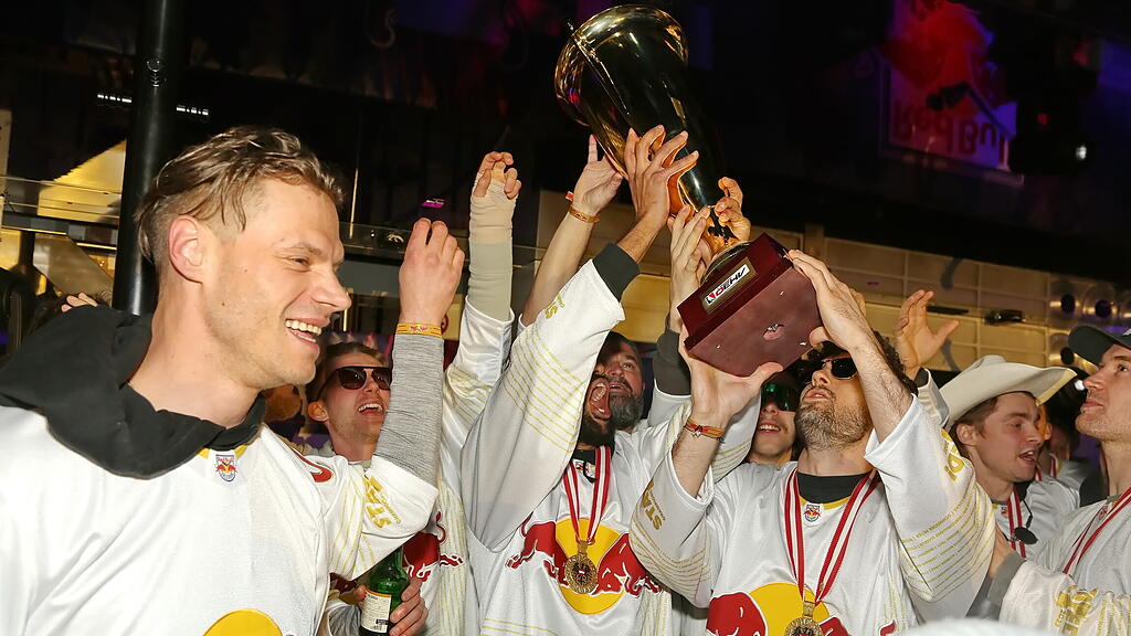 Meisterfeier: EC Red Bull Salzburg