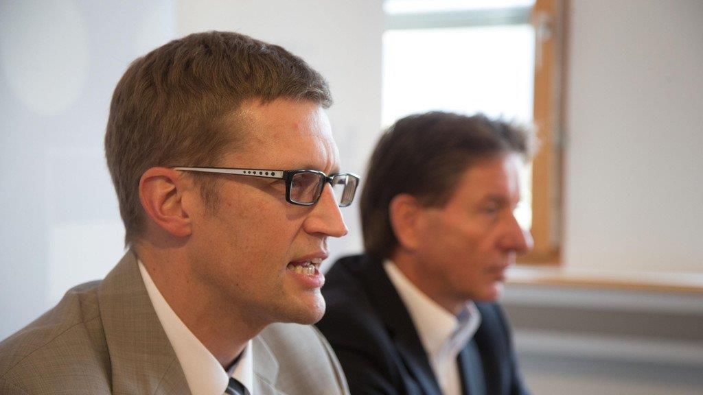 Wettskandal: Bilder der Pressekonferenz