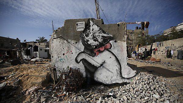Kunstwerke von Banksy sind heiß begehrt
