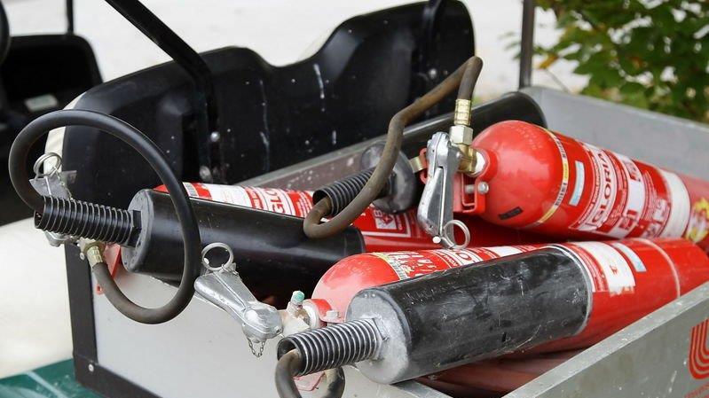 Bilder der Löscharbeiten