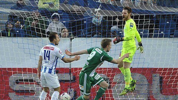Robert Beric traf für die Grün-Weißen