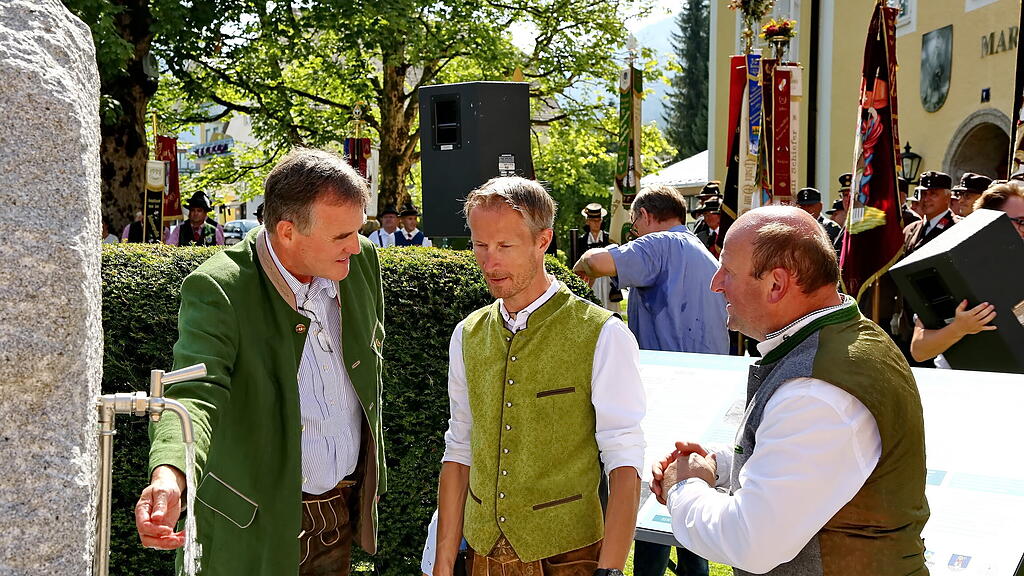 Eröffnung Heilwasserbrunnen Abtenau
