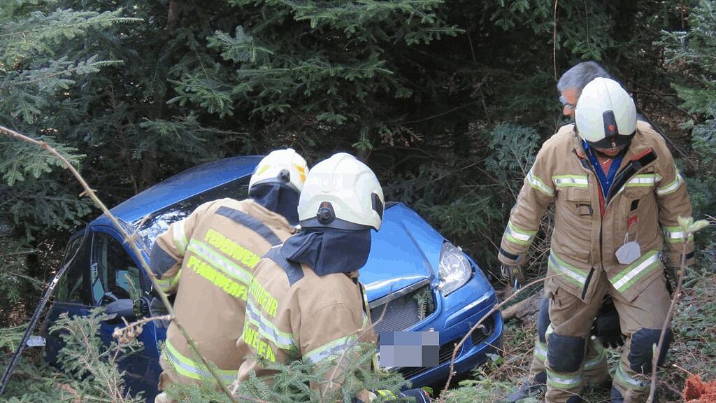 Auto-Absturz in Pfarrwerfen