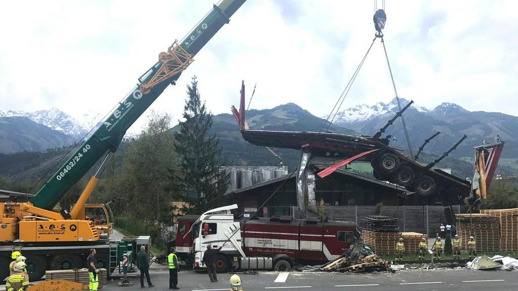 Pinzgaubahn entgleist: Weitere Bilder der Unfallstelle