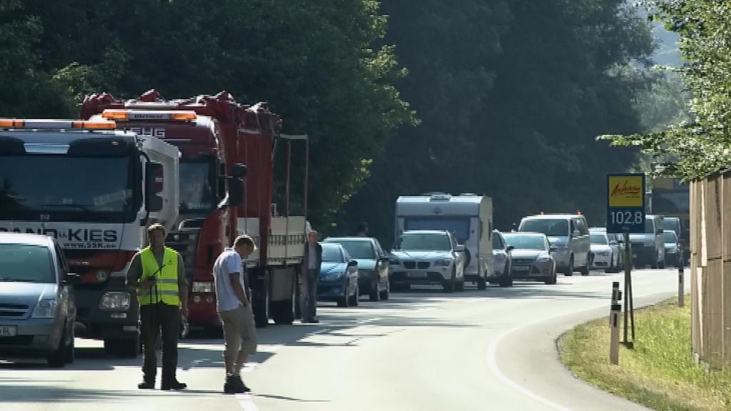 Tödlicher Crash auf B162