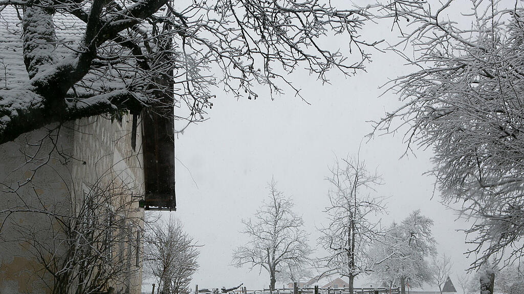 Schnee am Haunsberg