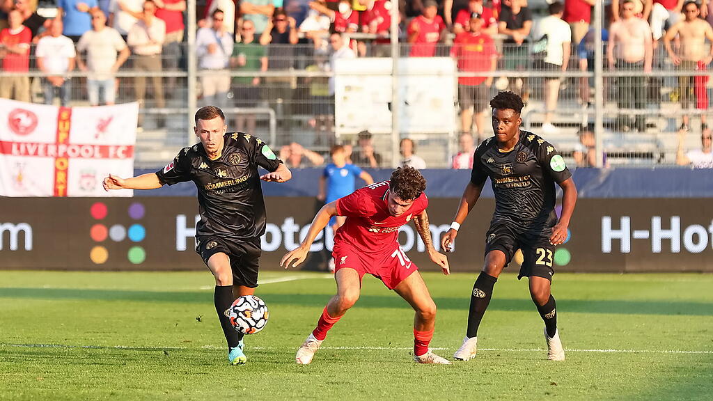 Mainz 05 gegen Liverpool Testspiel in Grödig