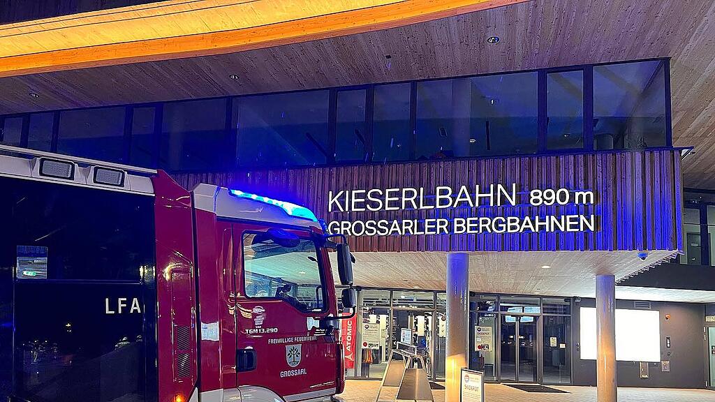 Mülltonne in Brand