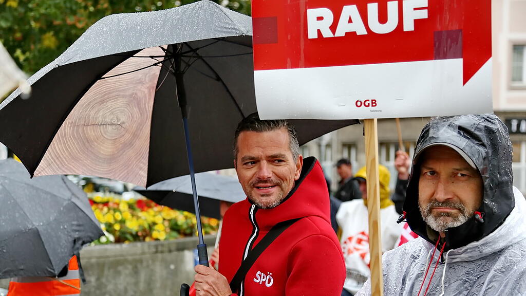 ÖGB-Anti-Teuerungs-Demo Salzburg