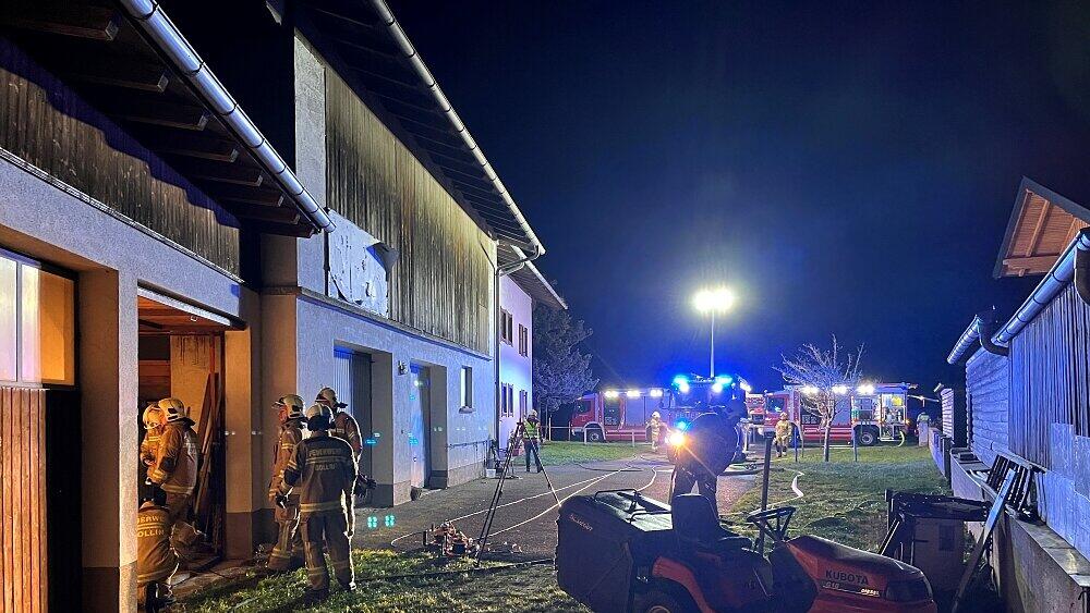 Brand in Golling