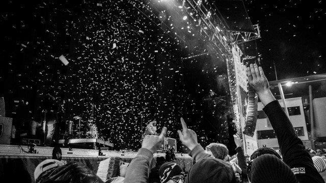 Party beim Snow Break