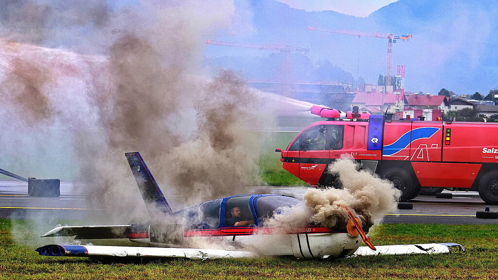 Notfall\u00fcbung am Airport