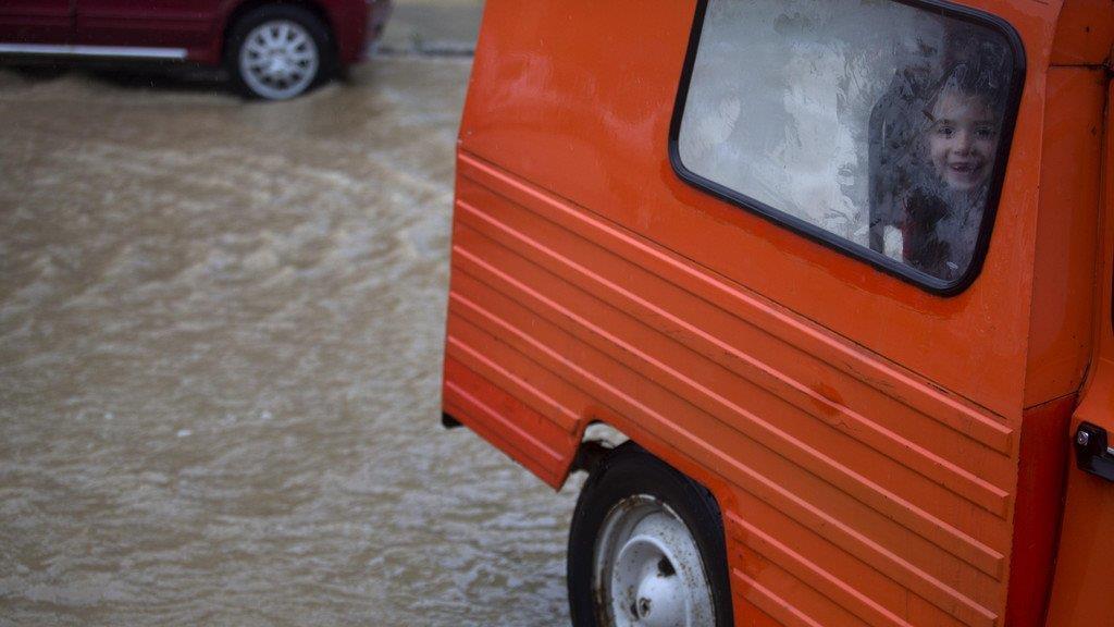 Unwetter am Balkan