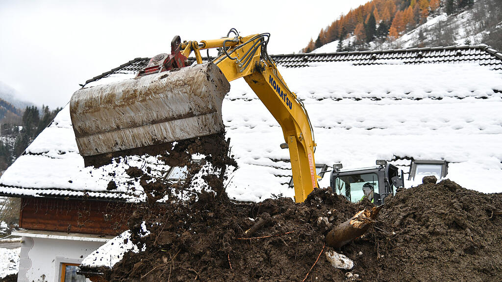 Muhr, Lungau, Unwetter, Aufr\u00e4umarbeiten