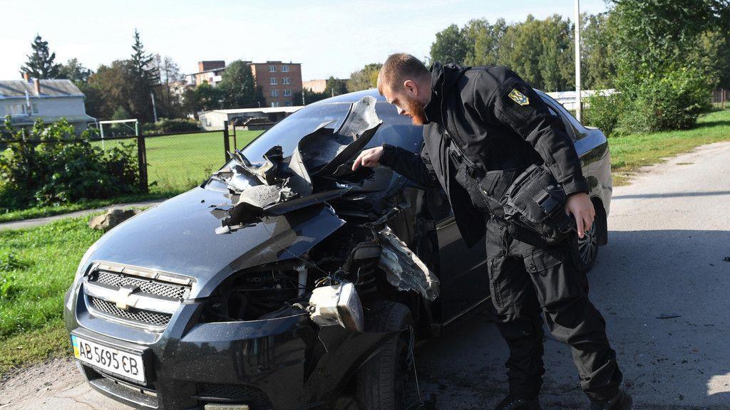Bilder der Explosion