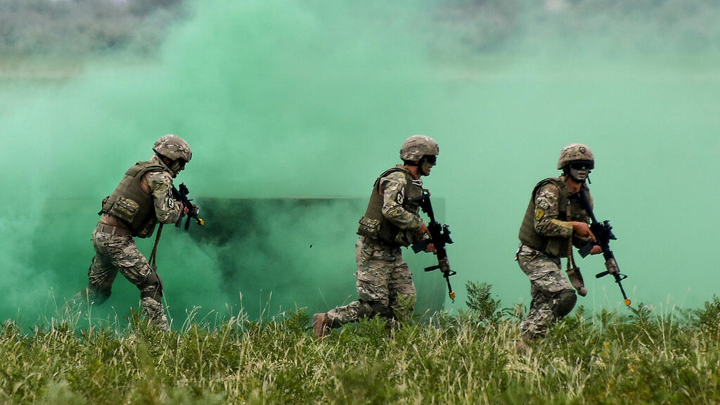 NATO-Soldaten bei einer Übung im August. (Archivbild)