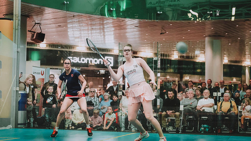 Squash im Europark