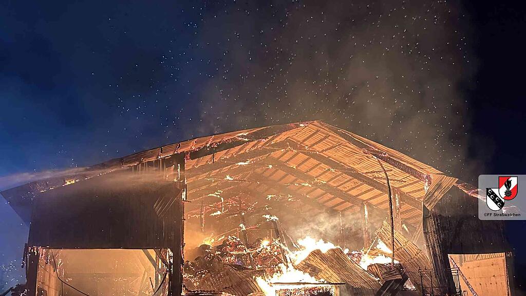 Großbrand in Pöndorf